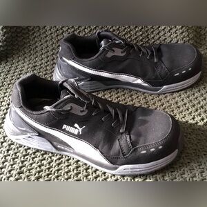 Puma Men’s Black Safety Airtwist Low Sneakers Safety/Slip & Oil Resist; Size 8.5
